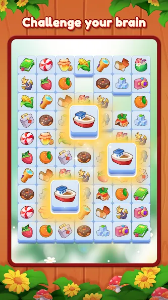 Скачать Triple Connect: Match Tile [MOD: безлимитные подсказки и отмены ходов] на телефон — скриншот 3