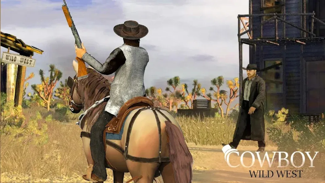 West Cowboy - Gunfighter Game [MOD: много денег и патронов] последняя версия — скриншот 4