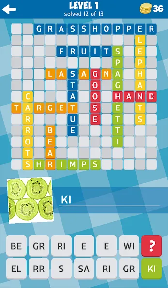 Скачать Word Connect [MOD: безлимитные подсказки и монеты] на телефон — скриншот 1