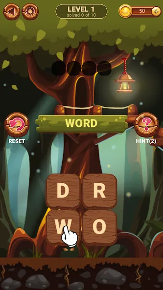 Скачать Word Catcher [MOD: безлимитные подсказки и открыты все уровни] на телефон — скриншот 2
