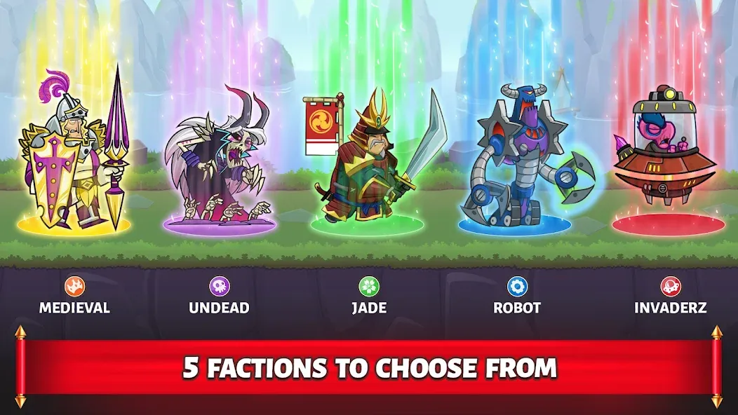 Tower Conquest: Tower Defense [MOD: безлимитные деньги и открыты все уровни] (Бесплатно / APK) — скриншот 3