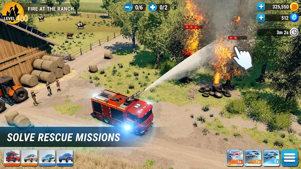 Взломанная EMERGENCY HQ: rescue strategy [MOD: безлимитные деньги и ресурсы] на Андроид — скриншот 2