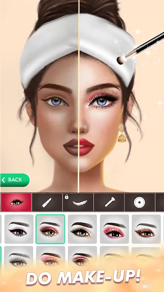 Makeup, Fashion Dress up Games [MOD: безлимитные деньги и все наряды] на Андроид — скриншот 1