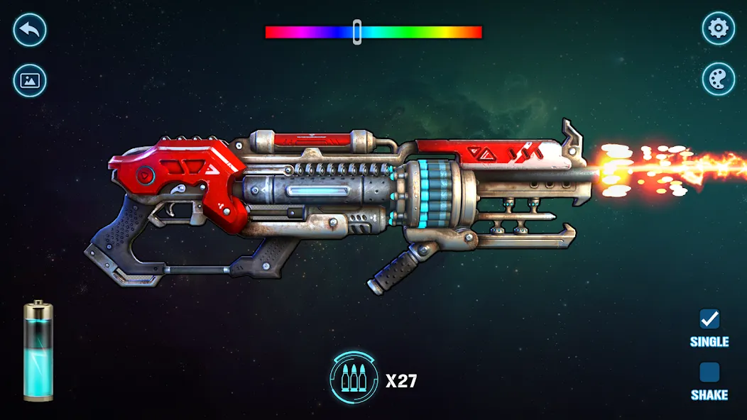 Lightsaber Gun Simulator [MOD: разблокировано всё и без рекламы] — Скачать бесплатно (APK) — скриншот 5