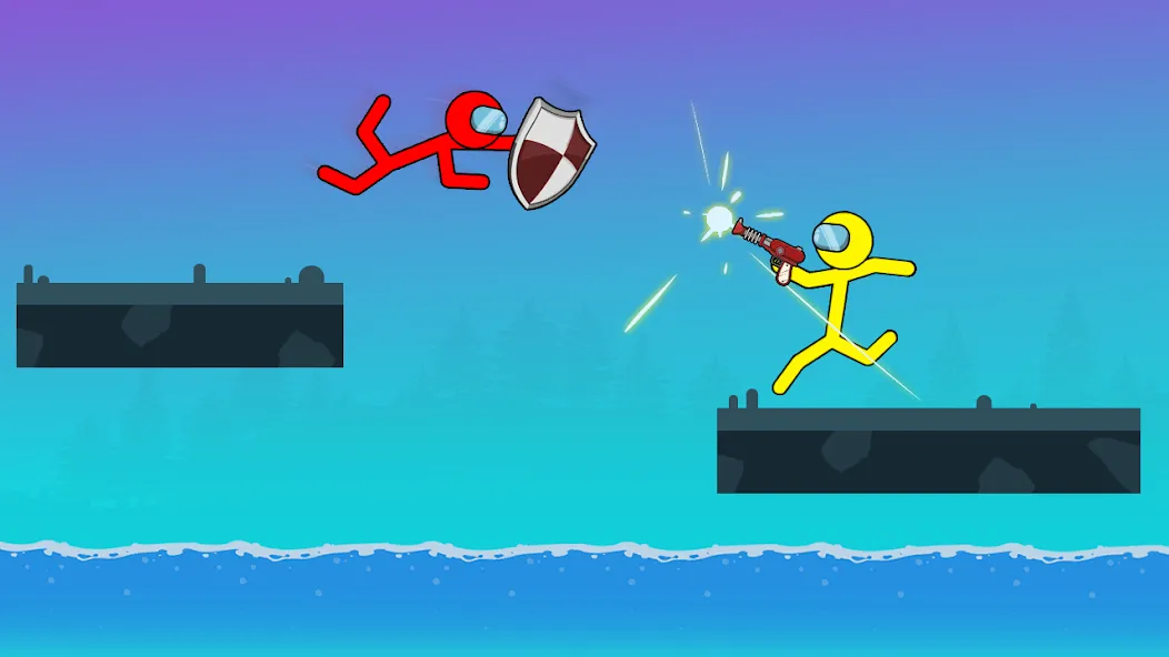 Stick-man Fighting Games [MOD: безлимитные деньги и урон] — Скачать бесплатно (APK) — скриншот 5