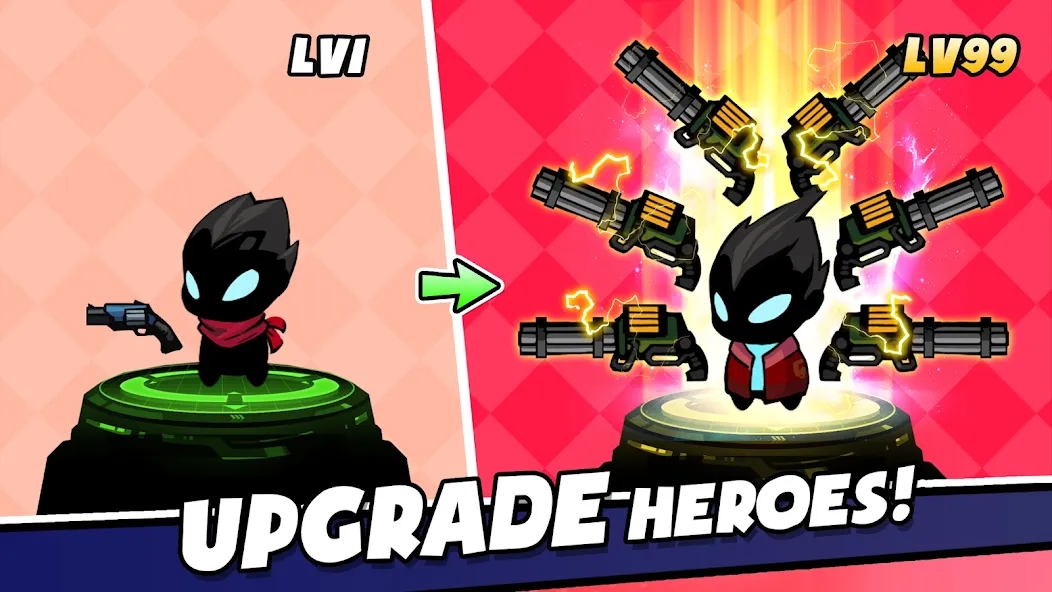 Shadow Survivor: Shooting Game [MOD: много денег и патронов] — Скачать бесплатно (APK) — скриншот 2