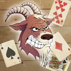 Взломанная Card Game Goat [MOD: бесконечные карты и бонусы] на Андроид