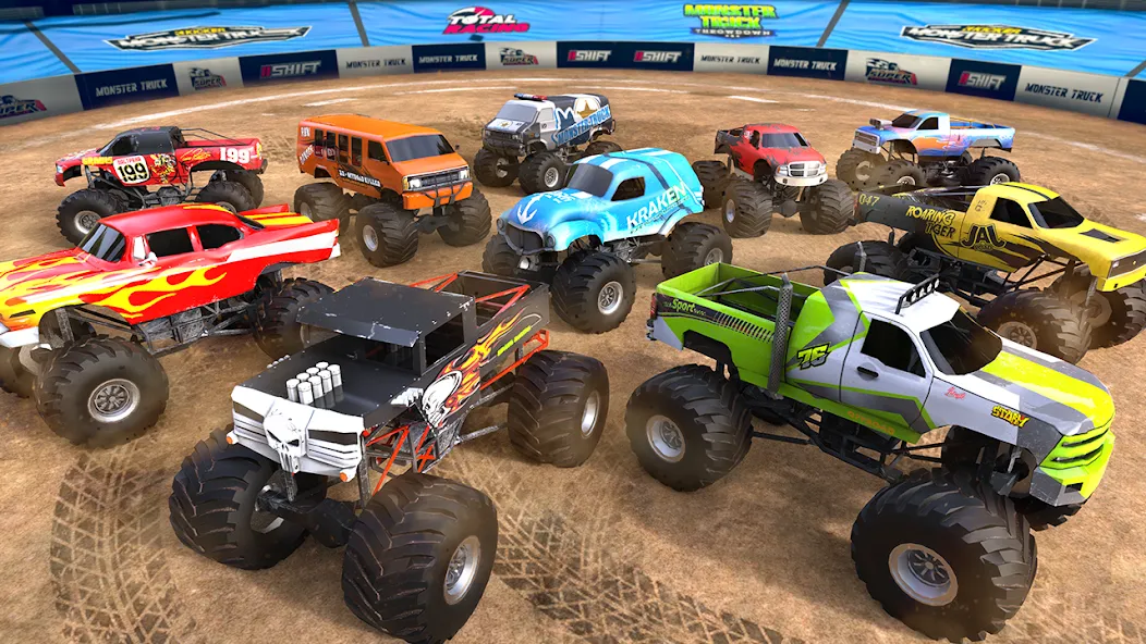 4x4 Monster Truck Racing Games [MOD: безлимитные деньги и все машины] последняя версия — скриншот 3