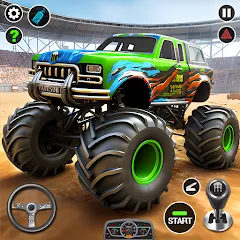 4x4 Monster Truck Racing Games [MOD: безлимитные деньги и все машины] последняя версия