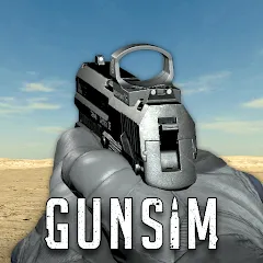 Взломанная GUNSIM - 3D FPS Shooting Guns [MOD: безлимитные деньги и все оружие] на Андроид