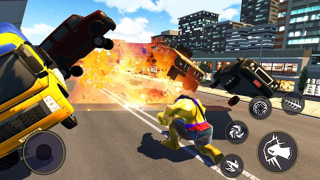 Super City Hero:superhero Game [MOD: безлимитные деньги и суперсилы] на Андроид — скриншот 3