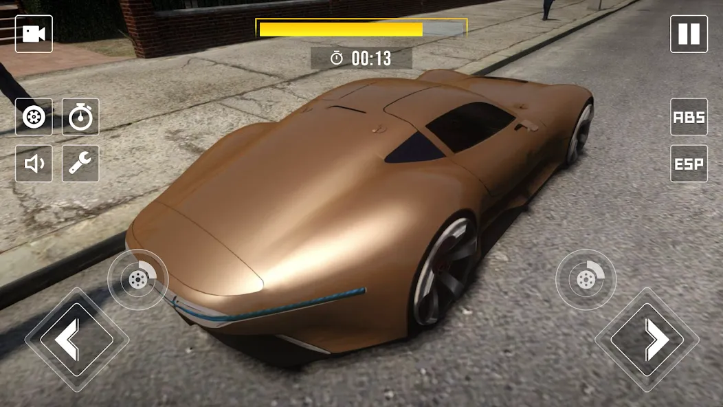 Взломанная Drive Mercedes Benz Vision Car [MOD: безлимитные деньги и топливо] на Андроид — скриншот 2