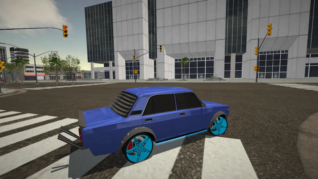 Drive Classic VAZ 2107 Parking [MOD: безлимитные деньги и топливо] последняя версия — скриншот 5