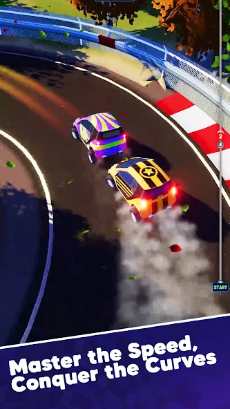 Sharp Ride 3D [MOD: безлимитные деньги и топливо] (Бесплатно / APK) — скриншот 1