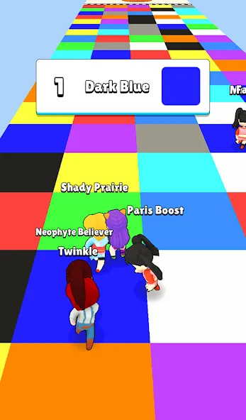 Скачать Fall Party.io: Match Race [MOD: безлимитные монеты и разблокированы скины] на телефон — скриншот 2