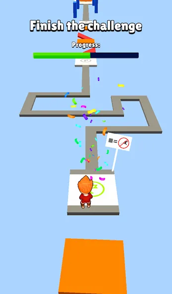 Скачать Fall Party.io: Match Race [MOD: безлимитные монеты и разблокированы скины] на телефон — скриншот 5