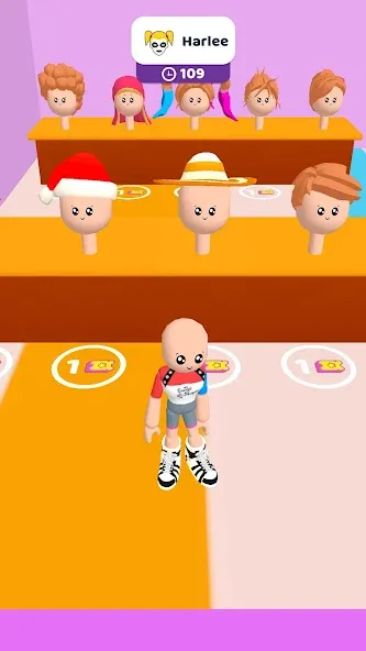 Взломанная Fashion Famous - Dress Up Game [MOD: безлимитные монеты и все наряды] на Андроид — скриншот 3