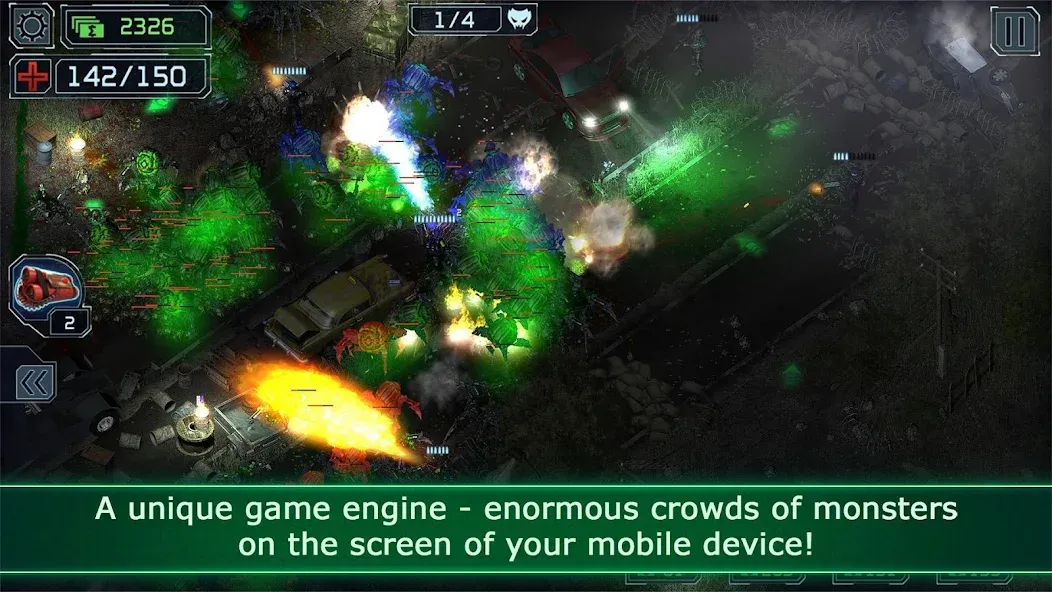 Скачать Alien Shooter TD [MOD: безлимитные деньги и патроны] — скриншот 1