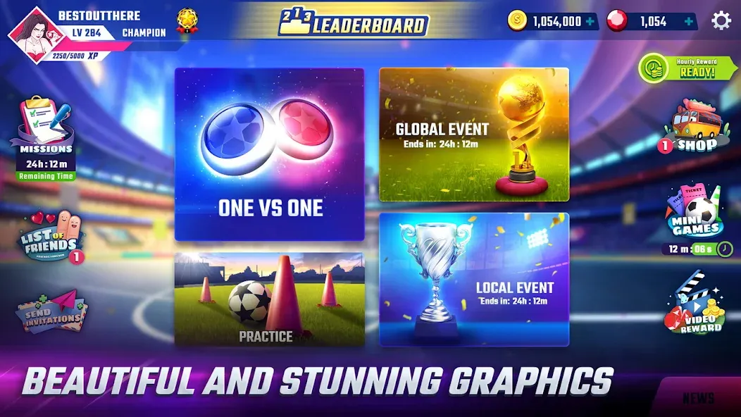 Скачать Football Stars [MOD: безлимитные деньги и всё открыто] на телефон — скриншот 3
