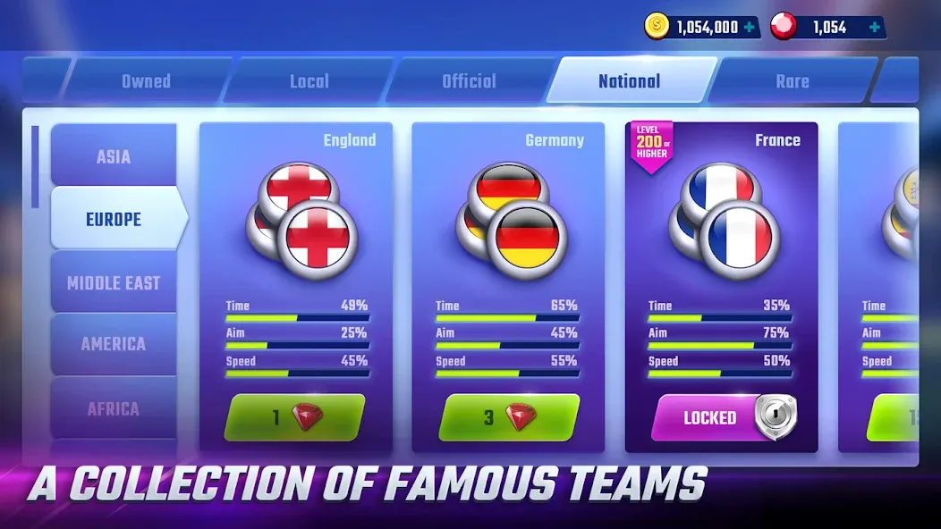 Скачать Football Stars [MOD: безлимитные деньги и всё открыто] на телефон — скриншот 4