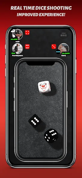 Phone Dice™ Street Dice Game [MOD: без рекламы и бесконечные броски] (Бесплатно / APK) — скриншот 5