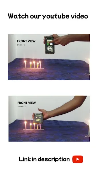 Blower - Candle Blower Lite [MOD: без рекламы и бесконечный воздух] — Скачать бесплатно (APK) — скриншот 4