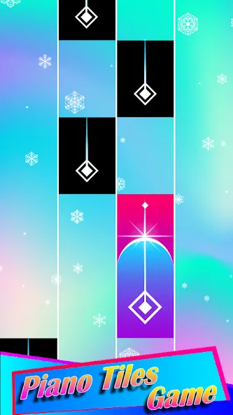 Взломанная RaptorGamer Piano Tiles [MOD: все песни и бесконечные жизни] на Андроид — скриншот 2