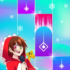 Взломанная RaptorGamer Piano Tiles [MOD: все песни и бесконечные жизни] на Андроид