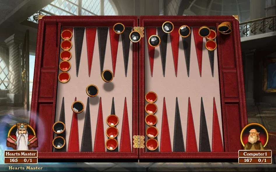 Взломанная Hardwood Backgammon [MOD: без рекламы и все режимы открыты] на Андроид — скриншот 4