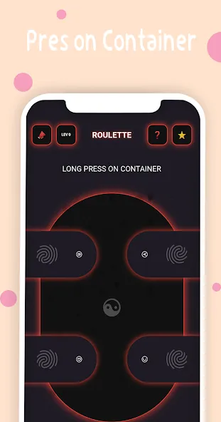 Взломанная Mini : Finger Picker Chooser [MOD: быстрый выбор пальца без рекламы] на Андроид — скриншот 2
