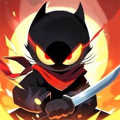 Ninja Cat - Idle Arena [MOD: безлимитные деньги и энергия] на Андроид