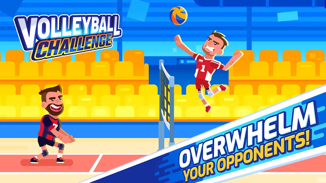 Скачать взлом Volleyball Challenge 2024 [MOD: безлимитные деньги и энергия] — скриншот 1