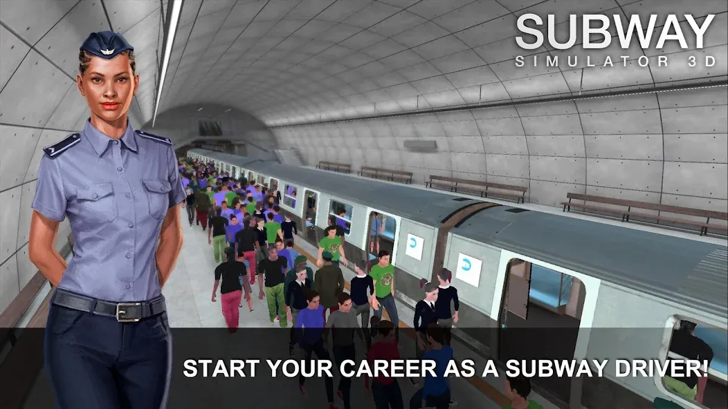 Subway Simulator 3D [MOD: безлимитные деньги и все поезда] — Скачать бесплатно (APK) — скриншот 1