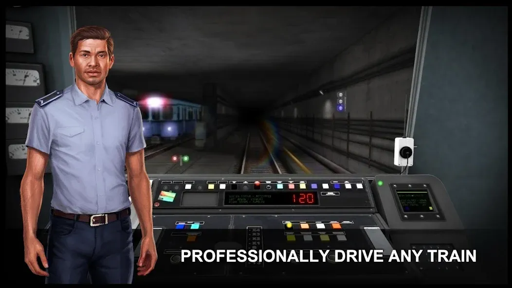 Subway Simulator 3D [MOD: безлимитные деньги и все поезда] — Скачать бесплатно (APK) — скриншот 2