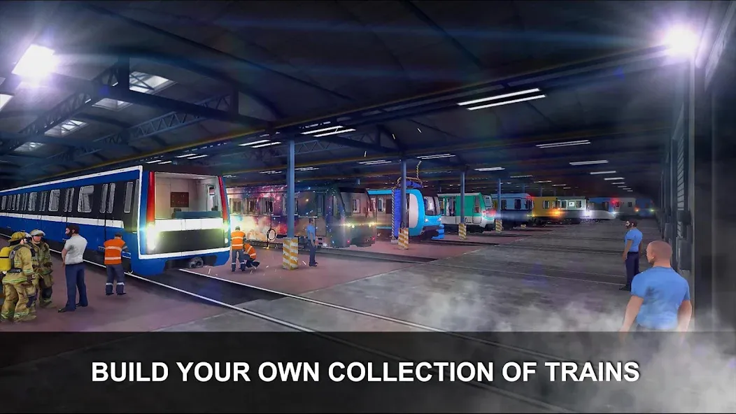 Subway Simulator 3D [MOD: безлимитные деньги и все поезда] — Скачать бесплатно (APK) — скриншот 3
