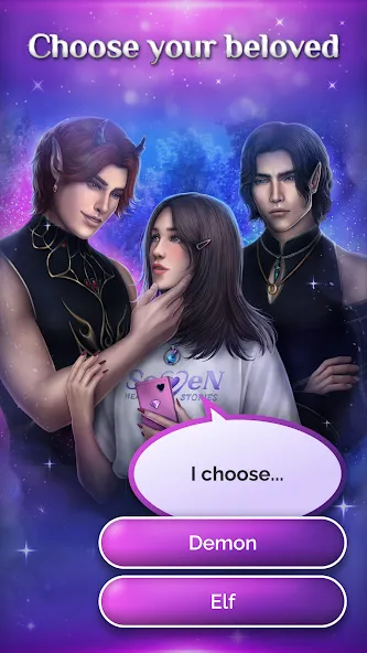 Seven Hearts Stories [MOD: открыты все истории и выборы] (Бесплатно / APK) — скриншот 3