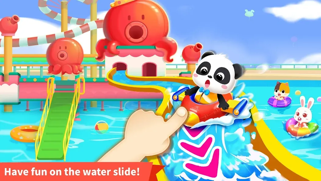 Скачать взлом Baby Panda's Fun Park [MOD: без рекламы и много монет] — скриншот 2