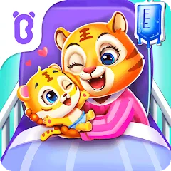 Скачать Baby Panda's Hospital Care [MOD: безлимитные деньги и все процедуры открыты] на телефон