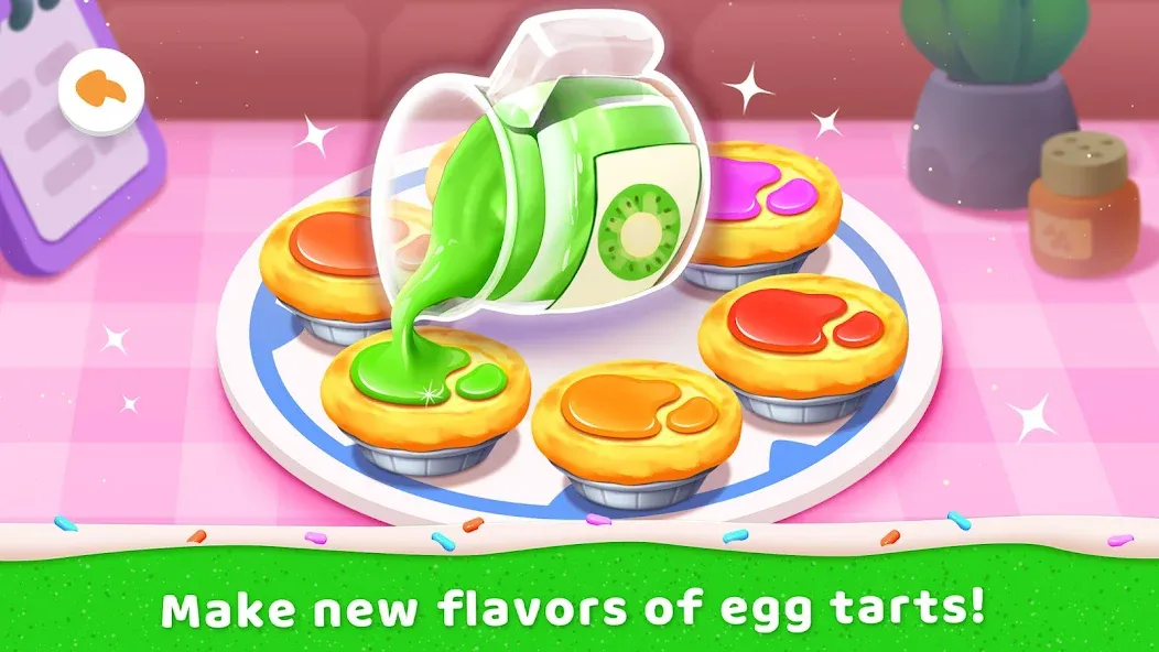 Скачать Little Panda's Cake Shop [MOD: много денег и все рецепты открыты] на телефон — скриншот 4