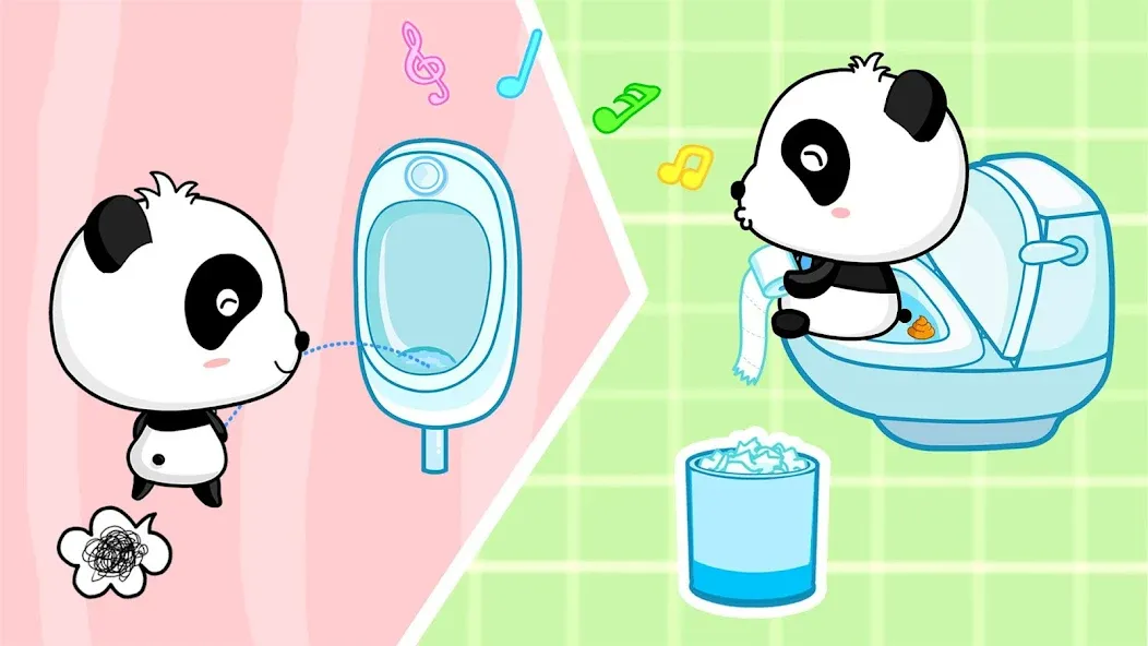 Baby Panda's Daily Life [MOD: без рекламы и всё открыто] на Андроид — скриншот 3