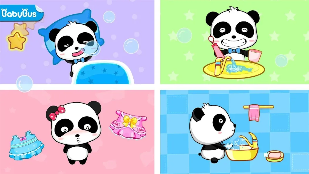 Baby Panda's Daily Life [MOD: без рекламы и всё открыто] на Андроид — скриншот 5