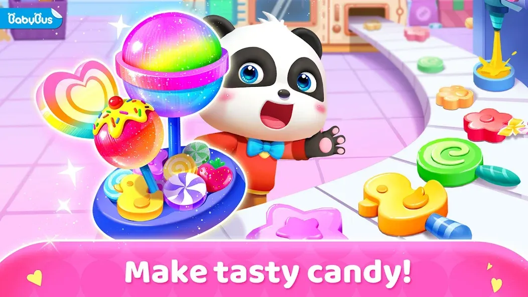 Little Panda's Candy Shop [MOD: много монет и без рекламы] (Бесплатно / APK) — скриншот 1