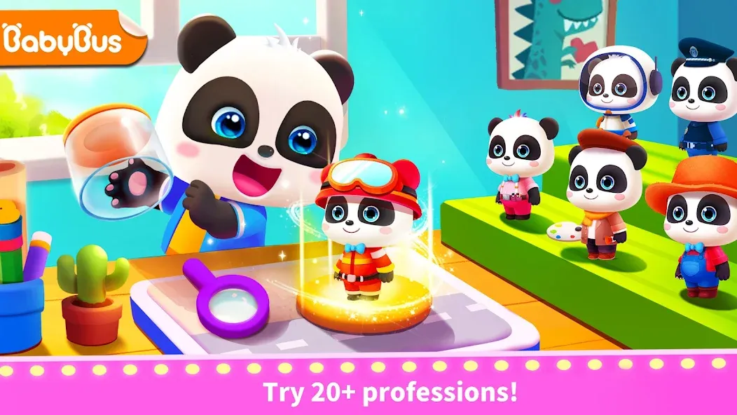 Baby Panda's Town: Life [MOD: много монет и все локации открыты] на Андроид — скриншот 1