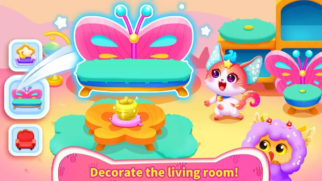 Little Panda's Cat Game [MOD: безлимитные монеты и разблокированы все уровни] на Андроид — скриншот 4