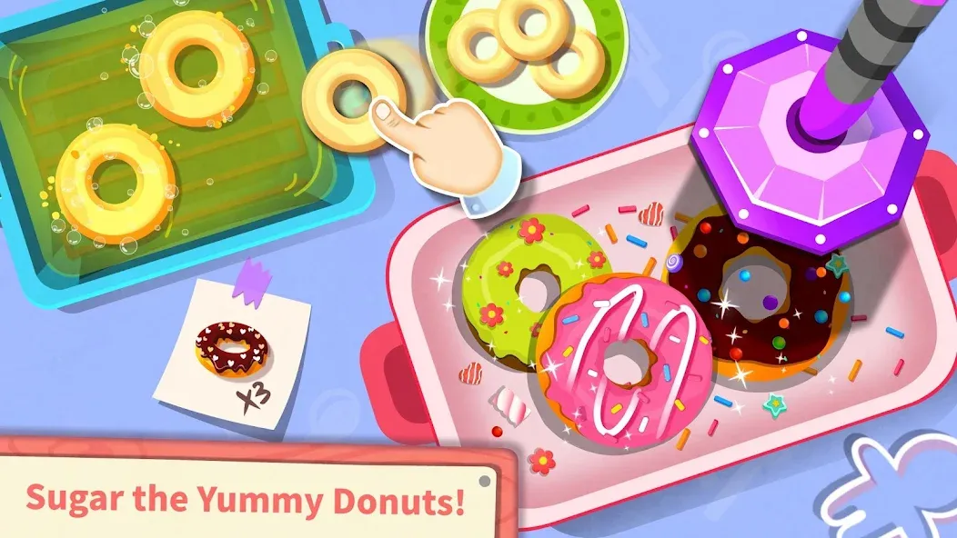 Baby Panda’s Summer: Café [MOD: безлимитные деньги и все рецепты] последняя версия — скриншот 2
