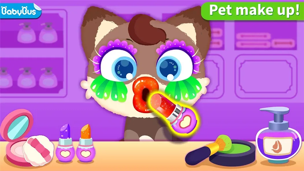 Little Panda's Pet Salon [MOD: безлимитные деньги и всё открыто] последняя версия — скриншот 1