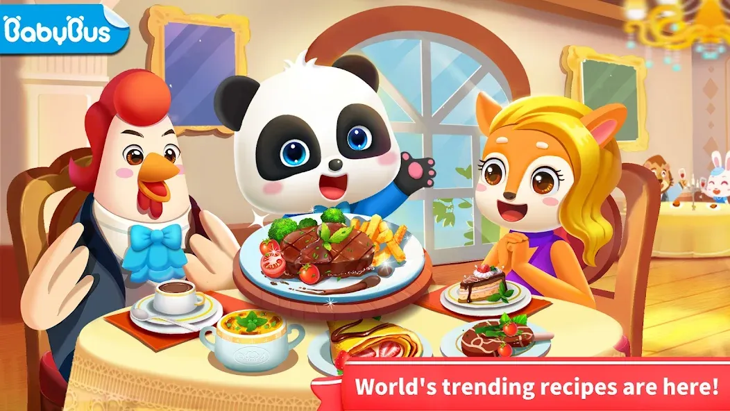 Little Panda's World Recipes [MOD: много рецептов и ингредиентов] последняя версия — скриншот 1