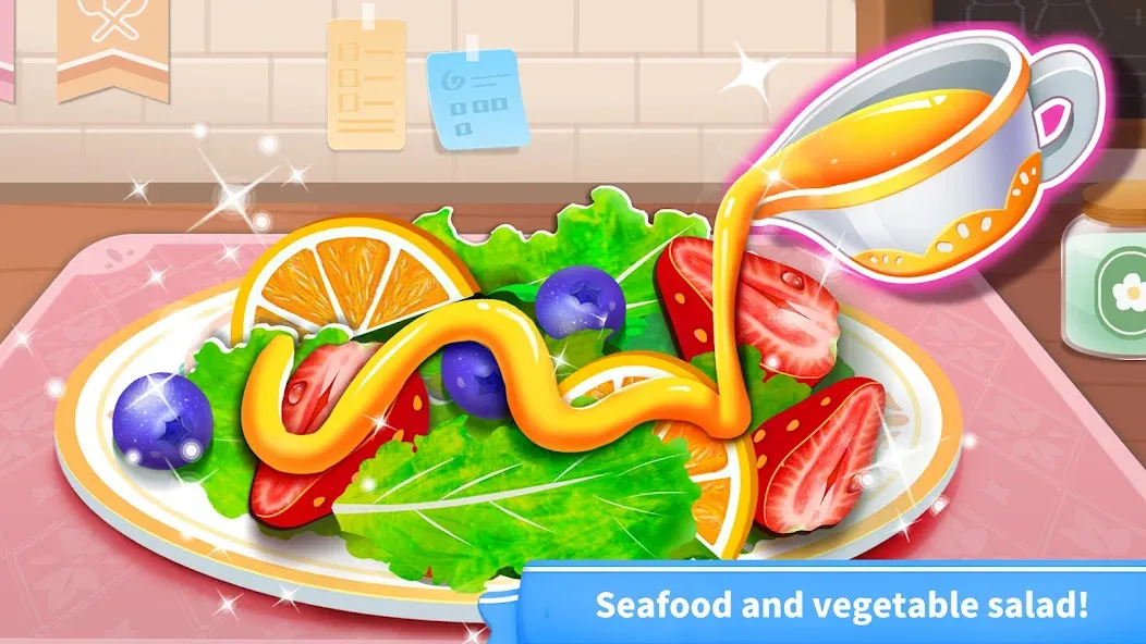 Little Panda's World Recipes [MOD: много рецептов и ингредиентов] последняя версия — скриншот 4
