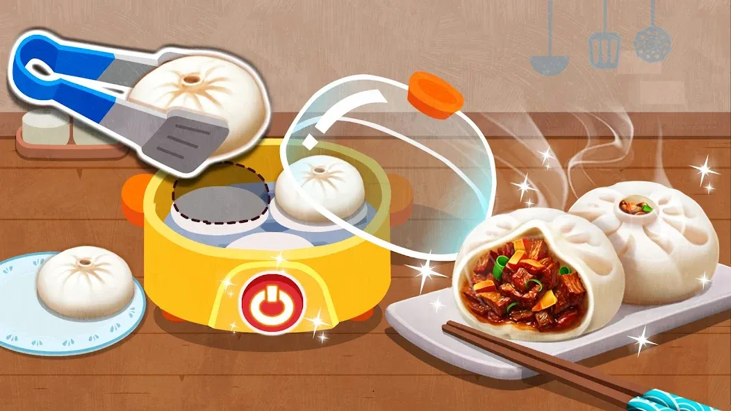 Little Panda's Chinese Recipes [MOD: безлимитные деньги и все рецепты открыты] (Бесплатно / APK) — скриншот 2