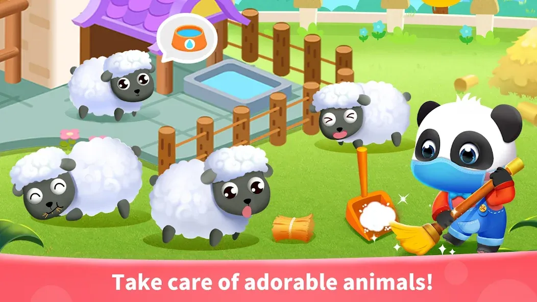Скачать Little Panda's Farm [MOD: безлимитные деньги и ресурсы] на телефон — скриншот 4